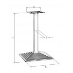 Подстолье обеденное DOBRIN GRANT
