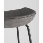 Стул барный Beetle Lite PU серый 2 шт