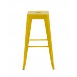 Стул барный TOLIX желтый глянцевый KD 4 шт.