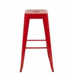 Стул барный TOLIX красный глянцевый KD 4 шт.