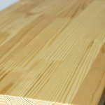Столик детский большой 70х50x50 см, массив сосны, бесцветный лак