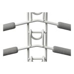 Вешалка-трансформер для одежды Гинго 5 в 1 серая