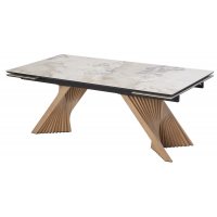 Стол МАНХЭТТЕН 200 PANDORA, керамика / Дуб Галифакс М-City