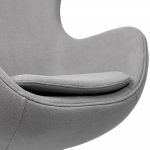 Кресло EGG CHAIR светло-серый кашемир Кресло EGG CHAIR светло-серый кашемир