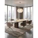 Стул ГИССЕН (GISSEN) 360 град., цвет ЛАТТЕ RIELY-111 / V885-3, ткань / ЛАТТЕ, ®DISAUR