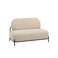 Диван Стоун велюр рельефный молочный