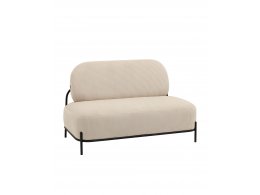 Диван Стоун велюр рельефный молочный