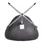 Кресло SWAN STYLE CHAIR тёмно-серый, искусственная замша