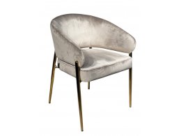 Стул обеденный Стелла ART2959-BG, бежевый/глянцевое золото Стул обеденный Стелла ART2959-BG, бежевый/глянцевое золото