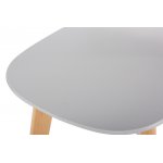 Стул Gracia белый с деревянными ножками