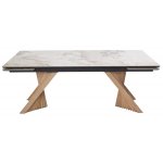 Стол МАНХЭТТЕН 200 PANDORA, керамика / Дуб Галифакс М-City