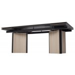 Стол СТРАДИВАРИ 200 GLASTONBURY SAVIA MATT, керамика / Дуб Галиано светлый М-City