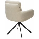 Стул DAREM Белый букле Davis now or never -03 / черный каркас, ®DISAUR