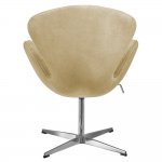 Кресло SWAN STYLE CHAIR карамельный, искусственная замша Кресло SWAN STYLE CHAIR карамельный, искусственная замша
