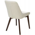 Стул CRISTIAN White A2635-1A, букле / орех, ®DISAUR