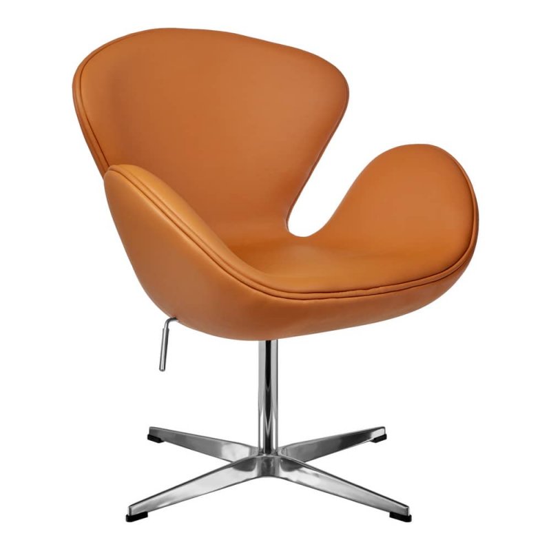 Кресло SWAN STYLE CHAIR оранжевый Кресло SWAN STYLE CHAIR оранжевый