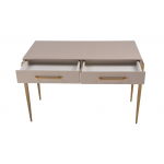 Стол-консоль Роззи с 2-мя ящиками MC9003-120BG, 120х55х78 см, бежевый Стол-консоль Роззи с 2-мя ящиками MC9003-120BG, 120х55х78 см, бежевый