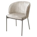 Стул DIANA VBP-207 античный бежевый, велюр / латте каркас М-City