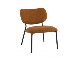 Кресло лаунж Jamie горчичный