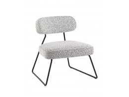 Кресло лаунж Kate серый