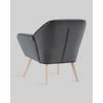 Кресло Руди серый