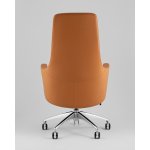 Кресло руководителя TopChairs Ferris коричневое