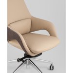 Кресло руководителя TopChairs Reign бежевый