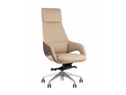 Кресло руководителя TopChairs Reign бежевый