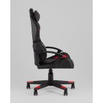 Кресло спортивное TopChairs Warden черно-красный