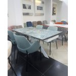 Стул NIKKI VF113 светлая мята / VF115 серо-зеленый М-City