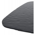 Стол LAURITS 200 GREY, стекло BUBBLE  / Прозрачный каркас ®DISAUR