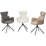 Стул VARDY 360 град.поворот. бежевый букле XD841-06 / Серый, ®DISAUR