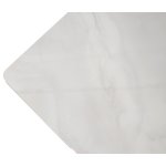 Стол ШЕРЛ  220 CRYSTAL ONIX BIANCO, керамика / Латте каркас М-City