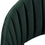 Комплект из 4-х стульев Turin зеленый, золотые ножки