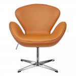 Кресло SWAN STYLE CHAIR оранжевый Кресло SWAN STYLE CHAIR оранжевый