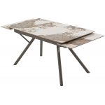 Стол ЛИБЕРТИ 140 Pandora, керамика / Латте каркас М-City