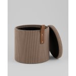 Пуф Руни XS с ящиком вельвет коричневый