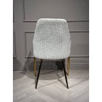 Стул обеденный Бергамо MC884-BG-2, 62х58х91 см, бежевый/глянцевое золото