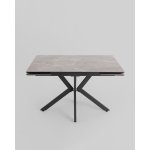 Стол раскладной Marmer 120-180*80*76 керамика антрацит