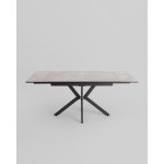 Стол раскладной Marmer 120-180*80*76 керамика антрацит