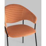 Стул Алексис велюр оранжевый 2 шт