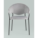 Стул Алексис велюр серый 2 шт