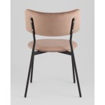 Стул Амелия велюр коричневый