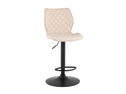 Стул барный Dome экокожа светло-серый