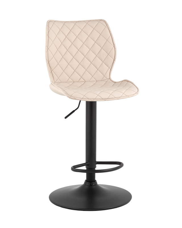 Стул барный Dome экокожа светло-серый