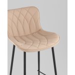 Стул полубарный Vault экокожа бежевый