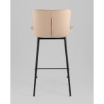 Стул полубарный Vault экокожа бежевый