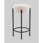 Стул барный Беккет букле бежевый