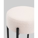 Стул барный Беккет букле бежевый