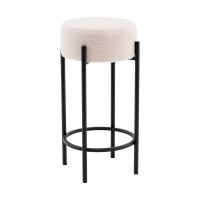 Стул барный Беккет букле бежевый Стул барный Беккет букле бежевый